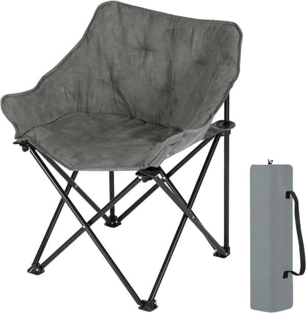 Rootz Ultimate Outdoor -taitettava tuoli - Kannettava tuoli - Kokoontaitettava tuoli - Mukava istuvuus - Tukeva muotoilu - Helppo säilytys - 63 cm x 7