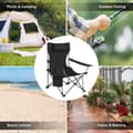 Miniatyrbillede 9 af 9: Rootz Ultimate Outdoor Foldestol - Justerbar liggestol - Bærbar fiskestol - Alsidig, holdbar, let - 600D Oxford stof - 115 cm x 88,5 cm x 84 cm (sidde