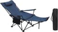 Miniatyrbild 1 av 9: Rootz Ultimate Outdoor Folding Chair - Justerbar Fiskestol - Bärbar campingsits - Justerbar, lätt, slitstark - 115cm x 88,5cm x 84cm (sittande), 160cm