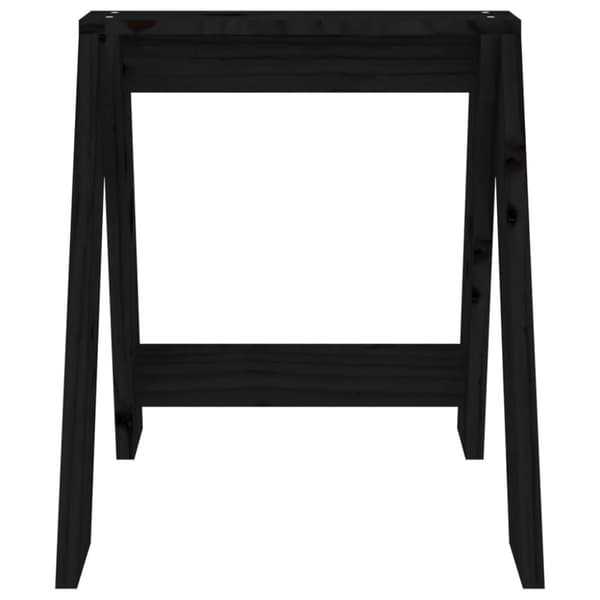 vidaXL Jakkarat 2 kpl musta 40x40x45 cm täysi mänty -  Kokoontaitettavat tuolit & jakkarat