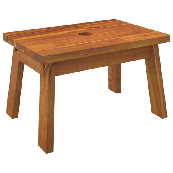 Fällstolar & -pallar - Living Stegpall 38x26x22 cm massivt akaciaträ