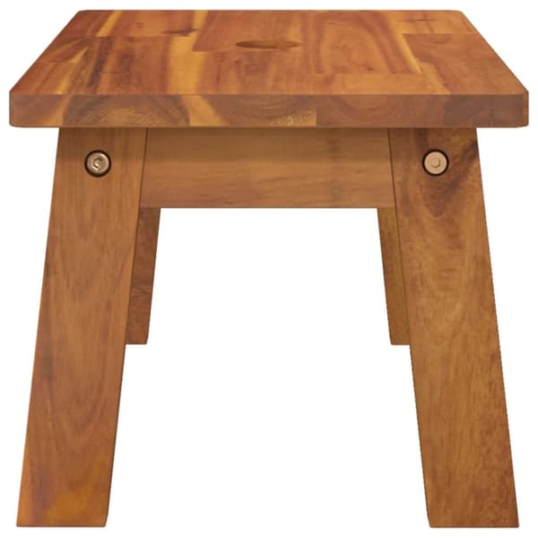 Fällstolar & -pallar - Living Stegpall 38x26x22 cm massivt akaciaträ