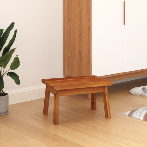 Fällstolar & -pallar - Living Stegpall 38x26x22 cm massivt akaciaträ