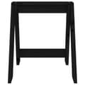 Miniatyrbillede 7 af 10: Foldestole - Living taburetter 2 stk. 40x40x45 cm massivt fyrretræ sort