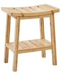 Miniatyrbilde 1 av 6: Sidebord Lyst tre Bambus Baderomstilbehør Moderne stil