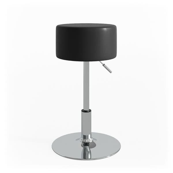 Vicco Designer Pall, Svart, 33 x 67 cm för sminkbord