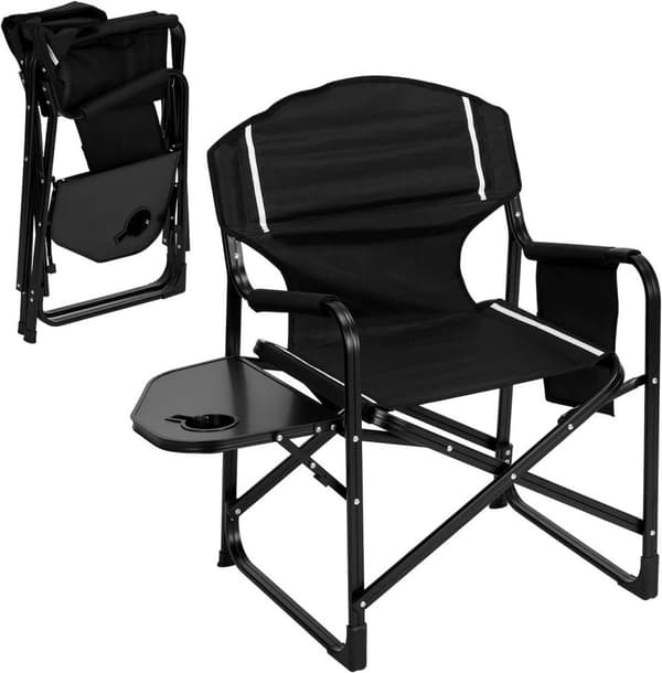 Rootz hopfällbar campingstol - Beach Relaxing Chair - Portabel terrassstol - Oxford-tyg - 61cm x 88cm x 51,5cm