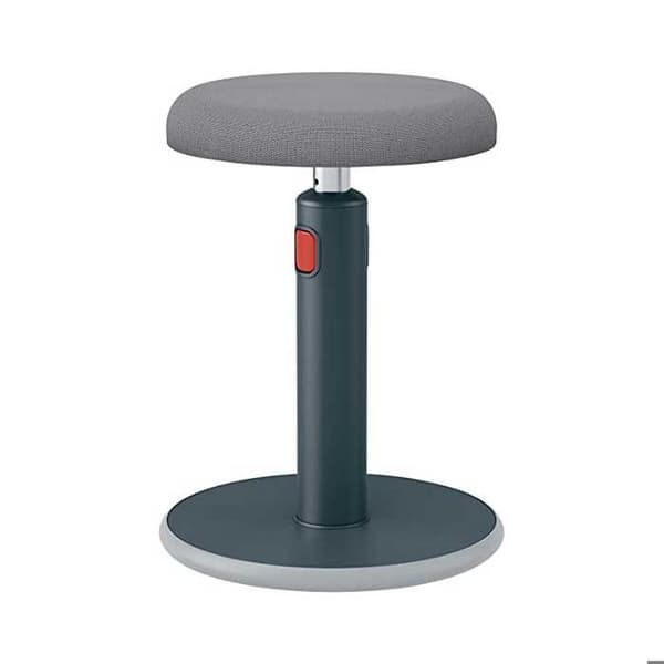 Ergonomisk sittställning 2 i 1 pall - Grå - Leitz Ergo