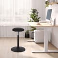 Miniatyrbild 4 av 6: Stå- och sittstol - hjh OFFICE - BALANCE SIT - Svart - Tyger