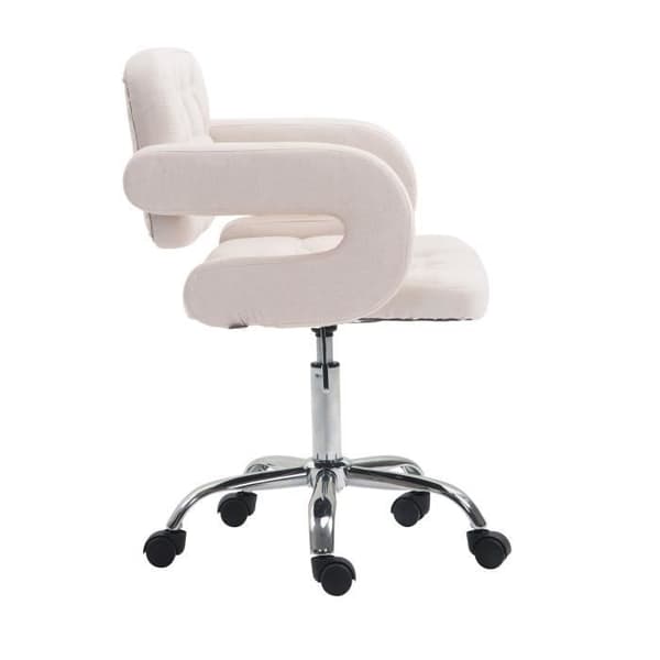 Arbetsstoel - CLP - Dublin - Tyg - Beige - Höjdjusterbar