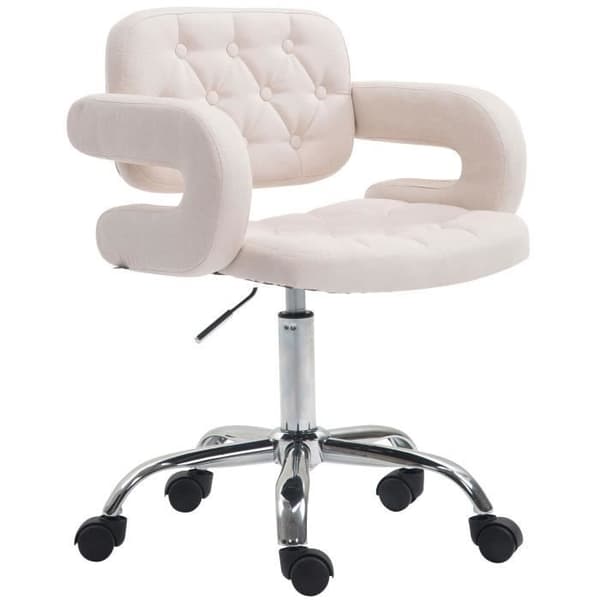 Arbetsstoel - CLP - Dublin - Tyg - Beige - Höjdjusterbar