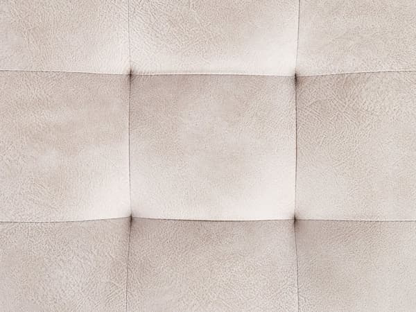 Krakk Beige Imitert skinn Svarte metallben Moderne og retro stil Stue Soverom
