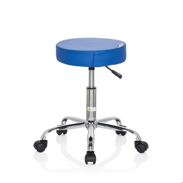 Swivelsits - hjh OFFICE - OPERATOR II - Blå - konstläder