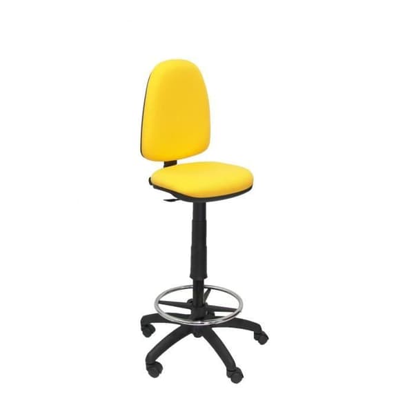 Ayna bali ergonomisk pall - PIQUERAS Y CRESPO - Gul - Tyg