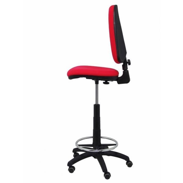 PIQUERAS Y CRESPO Ayna ergonomisk pall - Röd - Tyg - Parketthjul