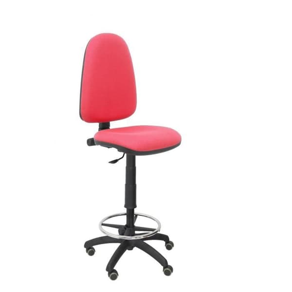 PIQUERAS Y CRESPO Ayna ergonomisk pall - Röd - Tyg - Parketthjul