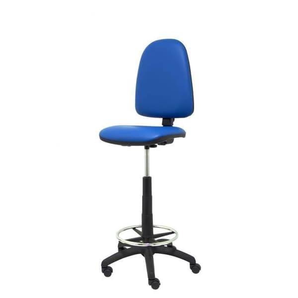 PIQUERAS Y CRESPO Ayna ergonomisk pall - Blå - Höjdjusterbar och med fotstödsring