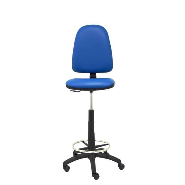 PIQUERAS Y CRESPO Ayna ergonomisk pall - Blå - Höjdjusterbar och med fotstödsring