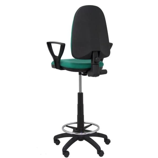 Ayna Pall Ergonomisk pall - PIQUERAS Y CRESPO - Bali Green Tyg - Fasta armar ingår