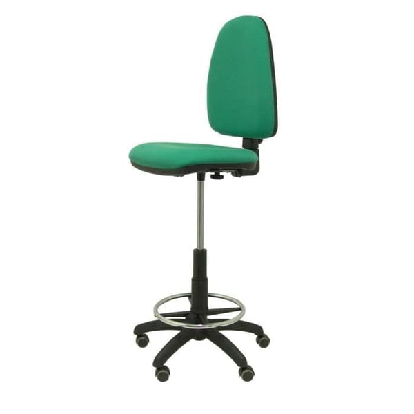 Ayna bali ergonomisk pall med parketthjul - PIQUERAS Y CRESPO - Ayna pallmodell - Grön - Tyg