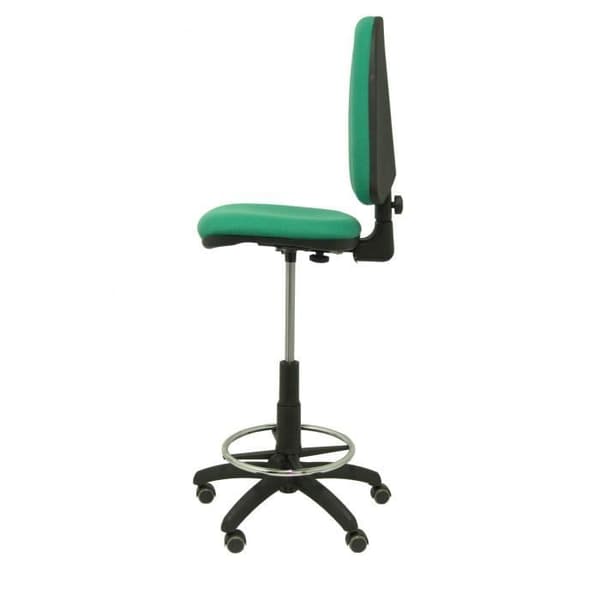 Ayna bali ergonomisk pall med parketthjul - PIQUERAS Y CRESPO - Ayna pallmodell - Grön - Tyg