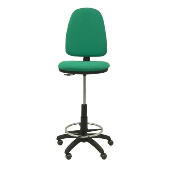Ayna bali ergonomisk pall med parketthjul - PIQUERAS Y CRESPO - Ayna pallmodell - Grön - Tyg