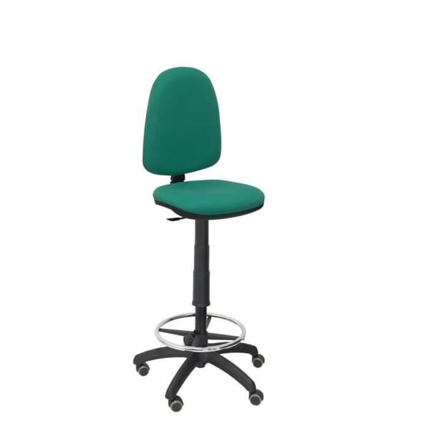Ayna bali ergonomisk pall med parketthjul - PIQUERAS Y CRESPO - Ayna pallmodell - Grön - Tyg