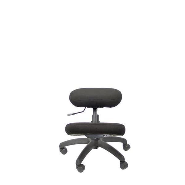 Ergonomisk kontorspall - PIQUERAS Y CRESPO - Modell 37G - Svart - Tyg