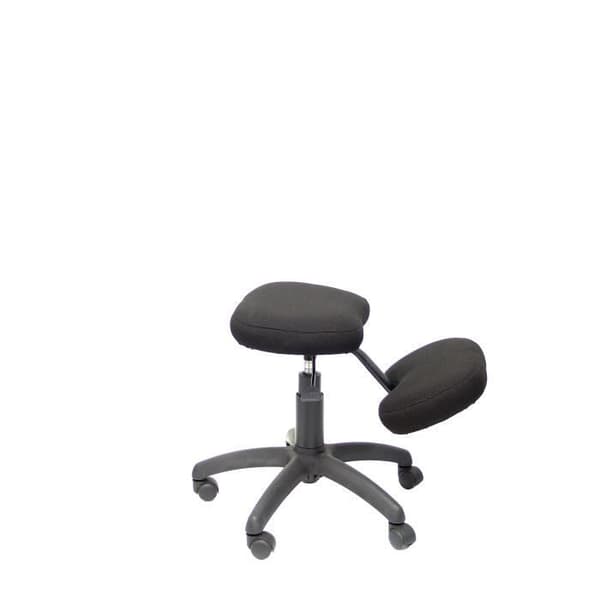 Ergonomisk kontorspall - PIQUERAS Y CRESPO - Modell 37G - Svart - Tyg