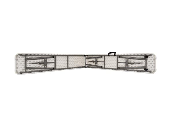 Hopfällbar bänk Tonro 240 cm, vit