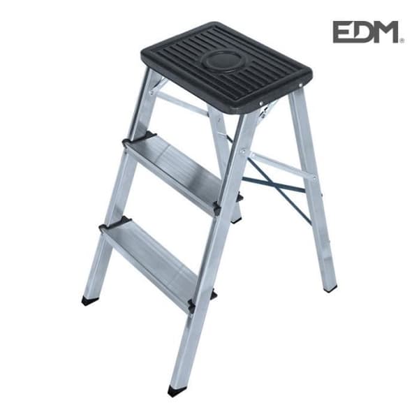 Pall - Aluminium - 3 steg - 40x14x82 cm - Fällbar - 150 kg max