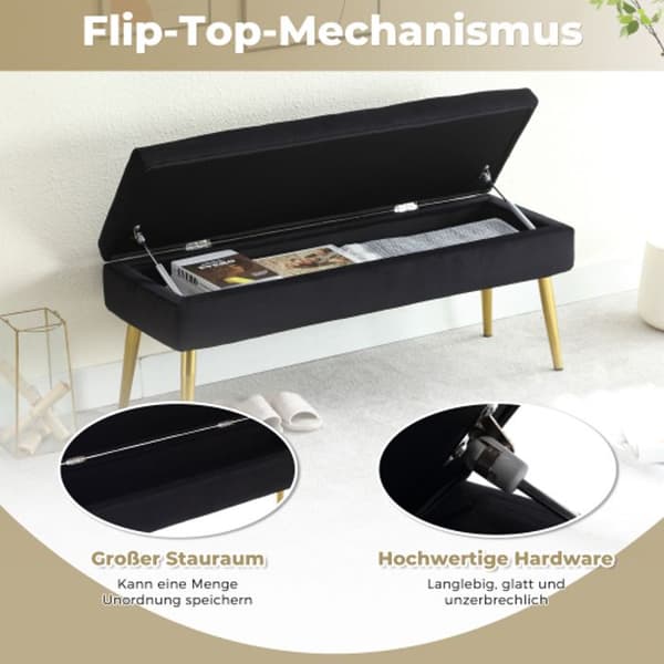 Förvaringspall, metallben, stoppad sammetspall, sängpall, sovrum, vardagsrum, vardagsrum, vior