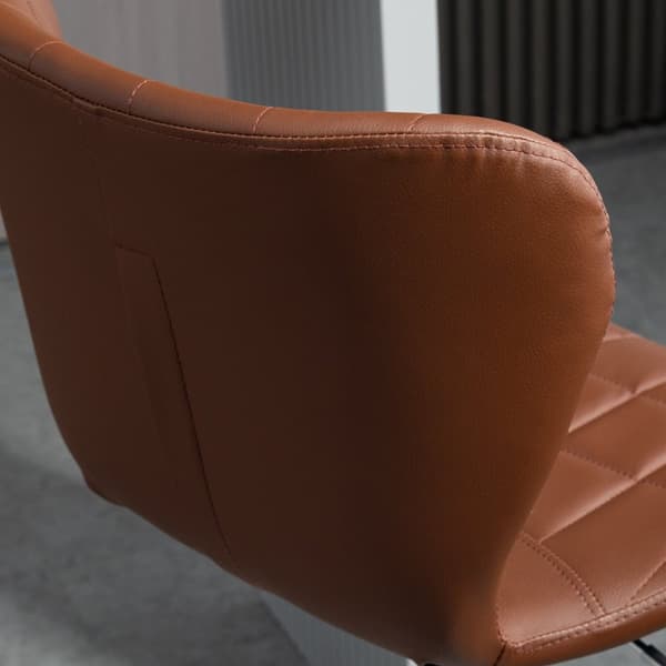 Rootz Sæt med 2 barstole - Modstole - Højdejusterbare stole - Ergonomisk komfort - 47W x 51,5d x 89,5-111,5h cm