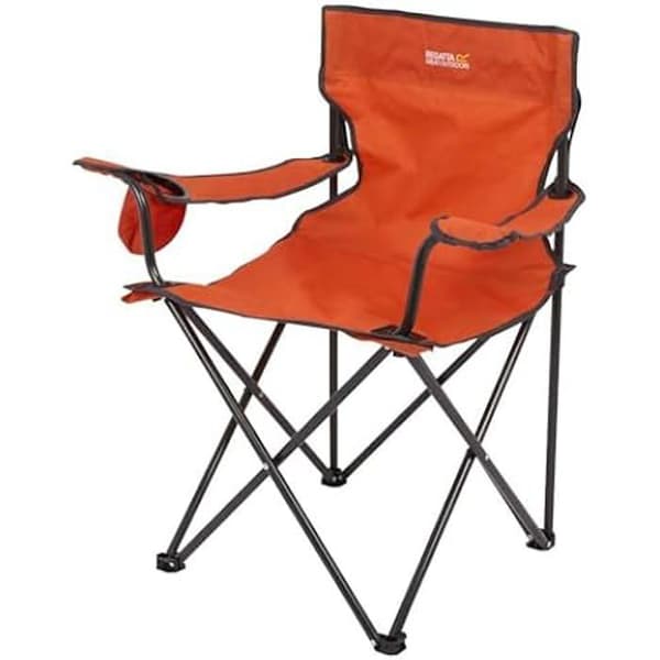 Stol - REGATTA - Isla - Färg Rostig orange / ebenholts - 1 sits - Blandad