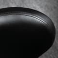 Miniatyrbillede 4 af 7: ROOTZ ROLLING MASSAGE AFTOOL - ROTATERING ARBEJDE AFTOLE - Ergonomisk sæde - Højdejusterbar komfort - 45L x 54W x 73-88H cm, sort PU -læderafdækning