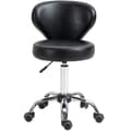 Miniatyrbillede 1 af 7: ROOTZ ROLLING MASSAGE AFTOOL - ROTATERING ARBEJDE AFTOLE - Ergonomisk sæde - Højdejusterbar komfort - 45L x 54W x 73-88H cm, sort PU -læderafdækning