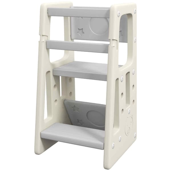 Rootz Learning Tower - Observationstårn - Børnetrin -afføring - Højdejusterbart - Ergonomisk design - 47 cm x 47 cm x 90 cm