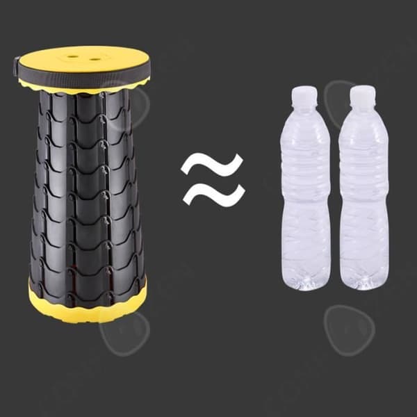 CONFO® Lätta och bärbara campingplastprodukter Utfällbar hopfällbar pall Praktisk pall Bärbar pall