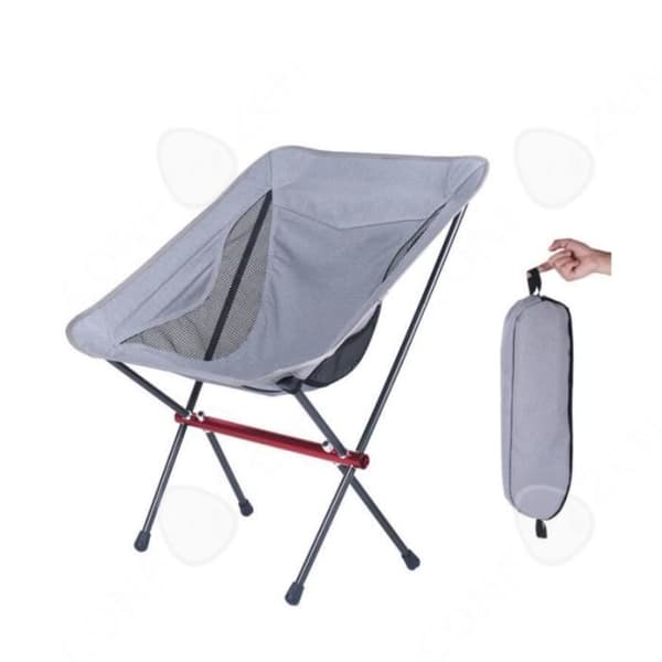 CONFO® Utomhuscamping Månstol Aluminiumlegering Hög rygg hopfällbar Campi Fiskestol