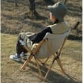 Miniatyrbild 4 av 4: CONFO® Utomhus hopfällbar stol bärbar förvaringsstol campingstol förtjockad canvas campingstol fritid