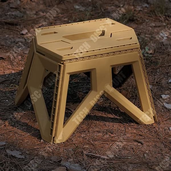 TD® Utomhus bärbar pall camping liten pall sko byte pall fyrkantig pall hopfällbar fiskepall