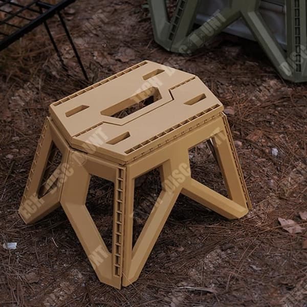 TD® Utomhus bärbar pall camping liten pall sko byte pall fyrkantig pall hopfällbar fiskepall