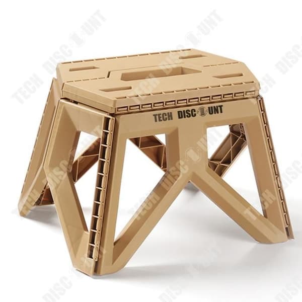 TD® Utomhus bärbar pall camping liten pall sko byte pall fyrkantig pall hopfällbar fiskepall