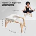 Miniatyrbild 2 av 4: TD® Trä multifunktionell yoga inverterad pall professionell kärnstyrka extra stol hem fitness artefakt