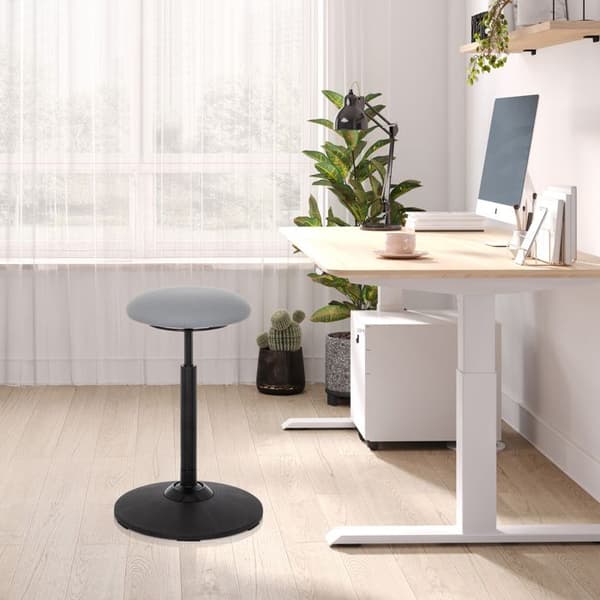 Sittställning - hjh OFFICE - BALANCE SIT - Grå - Tyg