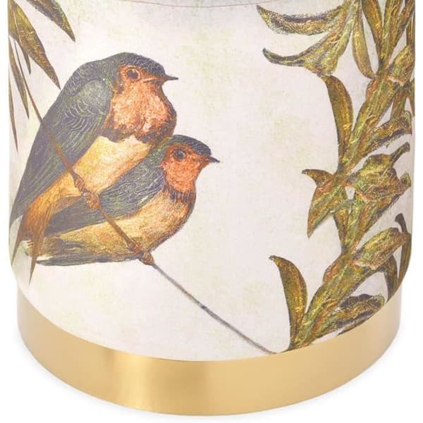 Taburett Härliga Fåglar Flerfärgad 32 cm - Deco Mex