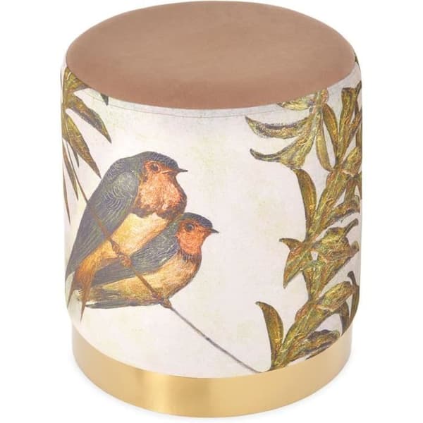 Taburett Härliga Fåglar Flerfärgad 32 cm - Deco Mex