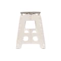 Miniatyrbild 3 av 4: Arregui TB-039-GB Multipurpose Folding Pall, Steg 39 cm hög, vit