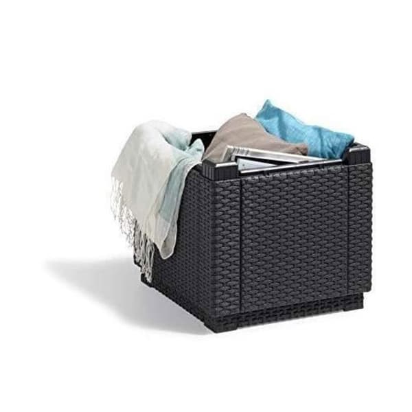 ALLIBERT Cube m/Pall, Brun/Taupe