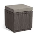 Miniatyrbild 1 av 4: ALLIBERT Cube m/Pall, Brun/Taupe